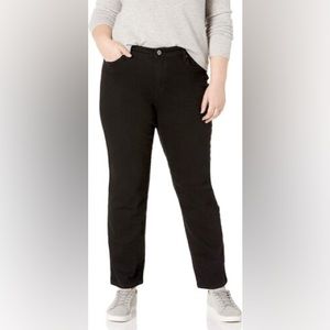 Bandolino “Mandie” straight black jeans